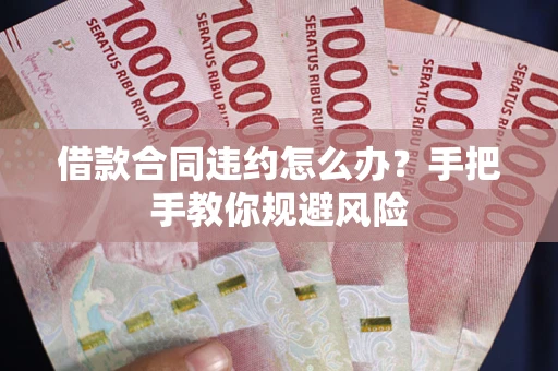 武汉借款合同违约怎么办？手把手教你规避风险
