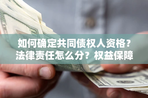 武汉如何确定共同债权人资格？法律责任怎么分？权益保障技巧揭秘！