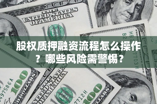 武汉股权质押融资流程怎么操作？哪些风险需警惕？