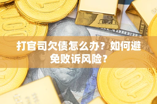 武汉打官司欠债怎么办？如何避免败诉风险？