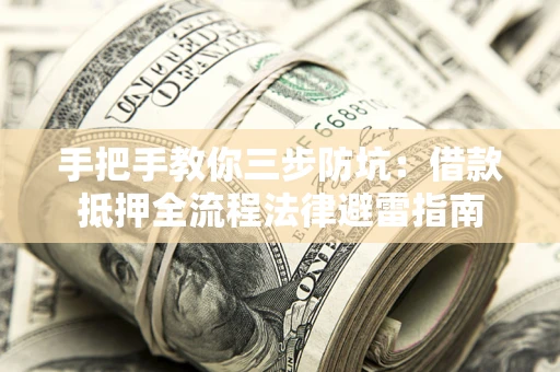 武汉手把手教你三步防坑：借款抵押全流程法律避雷指南