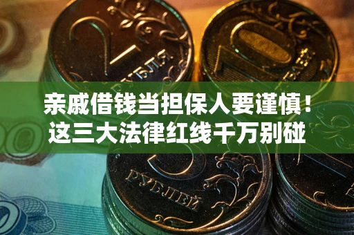 武汉亲戚借钱当担保人要谨慎！这三大法律红线千万别碰