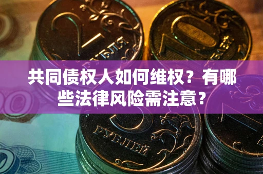 武汉共同债权人如何维权？有哪些法律风险需注意？