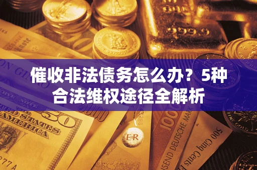 武汉催收非法债务怎么办？5种合法维权途径全解析