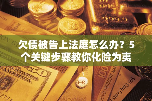 武汉欠债被告上法庭怎么办？5个关键步骤教你化险为夷